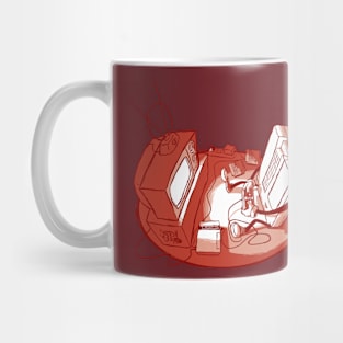 U Playin' Yaself (Red) Mug